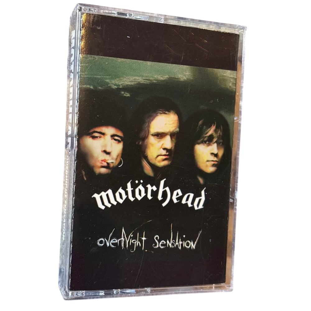 MOTORHEAD Overnight Sensation (Cassette) 1996 CMC Records Heavy Metal Lemmy